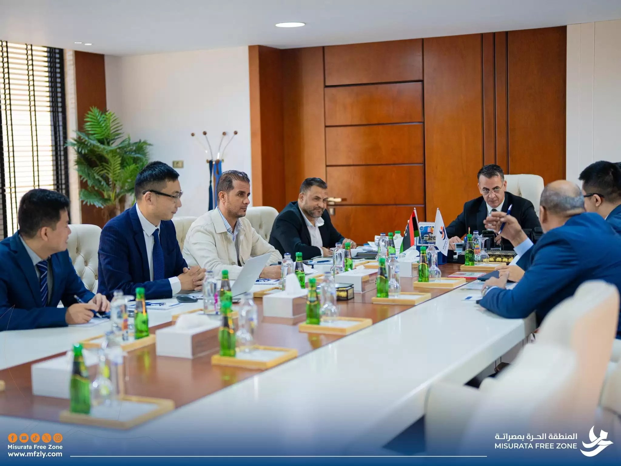 المنطقة الحرة بمصراتة تبحث مع “هواوي” آفاق التعاون في التحول الرقمي وبناء البنية التحتية الذكية 